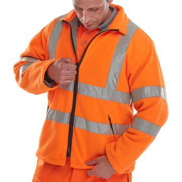 Beeswift Carnoustie Hi-Vis Fleece Jacket