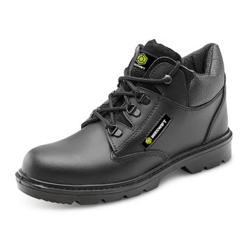 Beeswift Leather Mid Cut Midsole Boot
