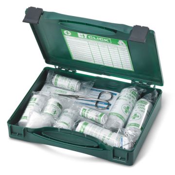 CLICK MEDICAL PSV FIRST AID KIT - Green