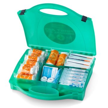 CLICK MEDICAL 50 PERSON TRADER FIRST AID KIT - Green