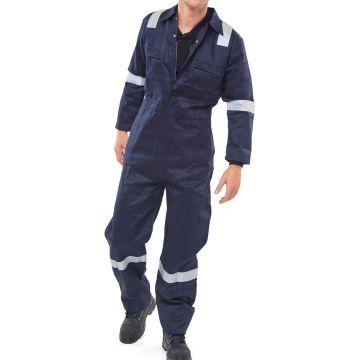 Beeswift Burgan Fire Retardant Anti-Static Boilersuit