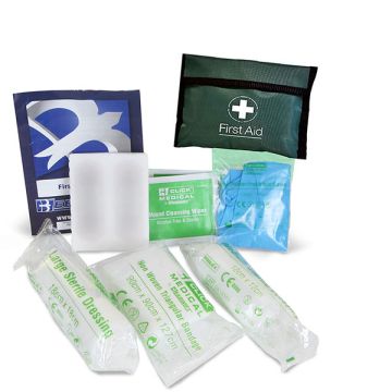 HSE ONE PERSON KIT IN PVC POUCH - Green
