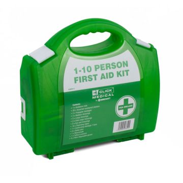 1-10 HSA IRISH FIRST AID KIT WITH BURN DRESSINGS - Green