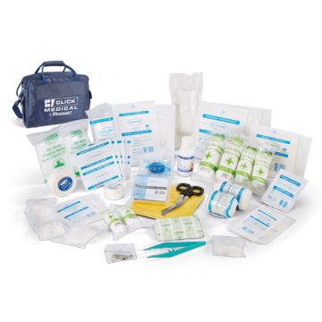 CLICK MEDICAL ADVANCED TEAM SPORTS KIT IN LARGE BAG - Blue