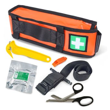 CRITICAL INJURY QUICK RELEASE KIT HAEMOSTATIC - Orange