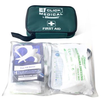 TRAVEL KIT (COMPLIANT TO BS8599-1/2) IN A BAG - Green