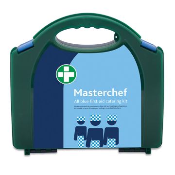 MASTERCHEF 20 PERSON ALL BLUE CATERING KIT IN AURA BOX - Green