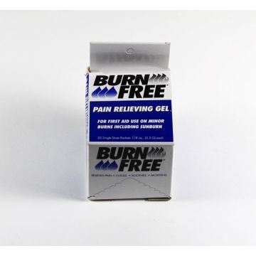 BURN GEL SACHETS 20 PER BOX - White
