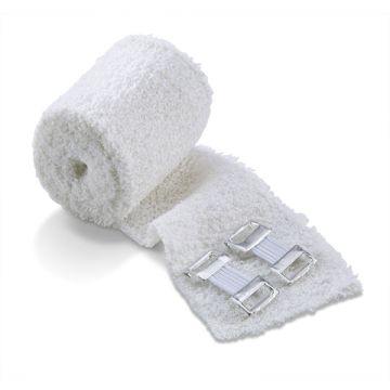 CLICK MEDICAL CREPE BANDAGE 5cm X 4.5m - White