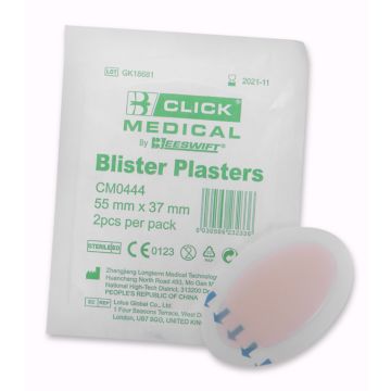 CLICK MEDICAL BLISTER PLASTERS - Flesh