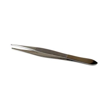 CLICK MEDICAL TWEEZERS STAINLESS STEEL - Chrome