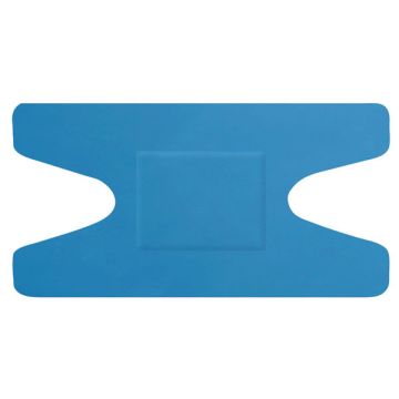 HYGIO PLAST BLUE DETECTABLE PLASTERS KNUCKLE - Blue