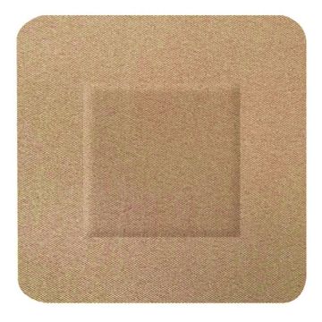 HYGIO PLAST FABRIC PLASTERS SQUARE 38x38mm - Flesh