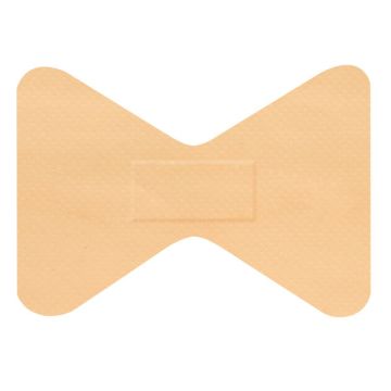 HYGIO PLAST WATERPROOF PLASTERS FINGERTIP - Flesh