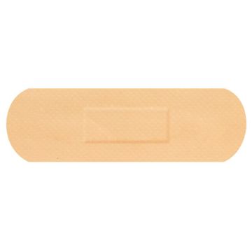 HYGIO PLAST WATERPROOF PLASTERS SENIOR STRIP - Flesh