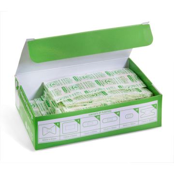 CLICK MEDICAL WATERPROOF PLASTERS ASSORTED - Flesh