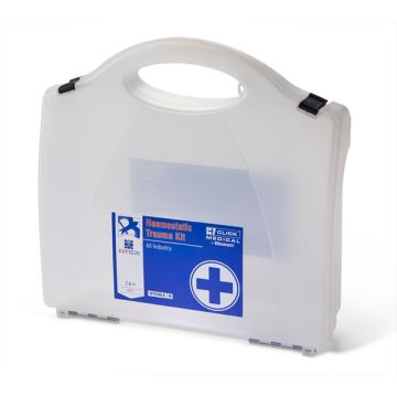 CLICK MEDICAL ALL INDUSTRY TRAUMA KIT - Clear