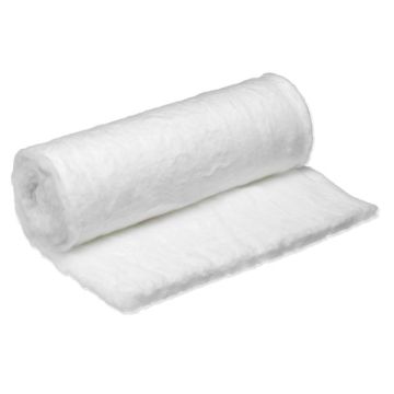 BLUE DOT 25g COTTON WOOL ROLL (30CDW025) - White