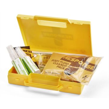 RESPONSE SMALL SHARPS AND BODY FLUID SPILL KIT - Yellow