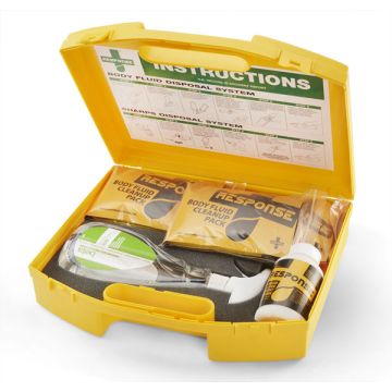 RESPONSE BODY FLUID BULK SPILL KIT - Yellow