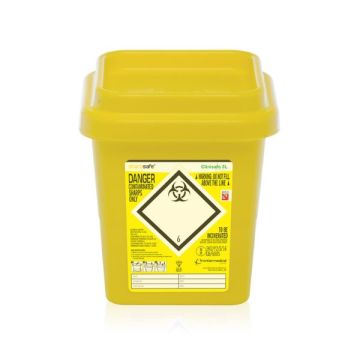SHARP SAFE CONTAINER 3LTR - Yellow