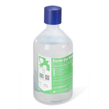 CLICK MEDICAL EYEWASH BOTTLE 500ml 80204 - Clear
