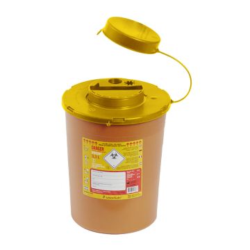 WOODSAFE SHARPS BIN 3LTR - Brown