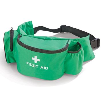 CLICK MEDICAL BUM BAG WITH EXTRA POCKET - Green