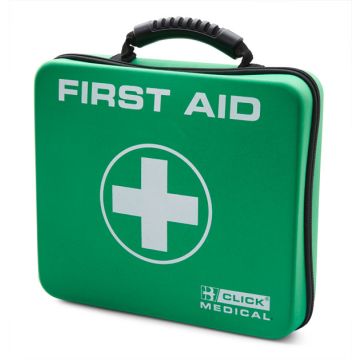CLICK MEDICAL LARGE FEVA FIRST AID BAG - Green