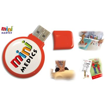 MINI MEDICS TRAINING PACK C/W PENCIL SET - Red