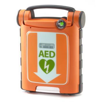 CARDIAC SCIENCE G5 AED FULLY AUTOMATIC DEFIBRILLATOR - Orange