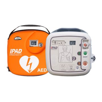 iPAD SP1 SEMI AUTOMATIC DEFIBRILLATOR C/W CARRY CASE - Orange