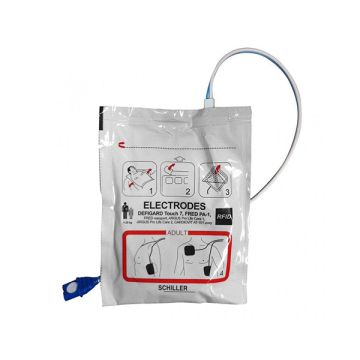 SCHILLER ADULT DEFIB PADS FRED PA-1 - White