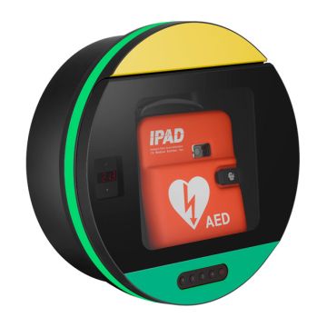 DEFIBSAFE 3 DS3 CABINET GREEN/ YELLOW - Black