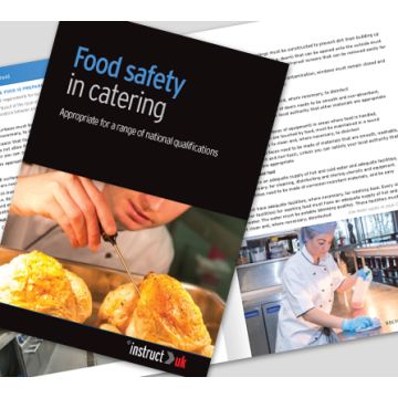 CLICK MEDICAL FOOD HYGIENE BOOK - White