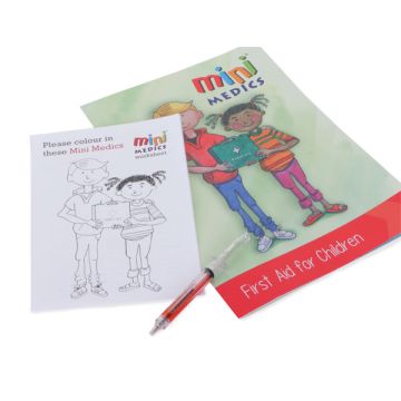 MINI MEDICS KIDS FIRST AID PACK/PEN - White