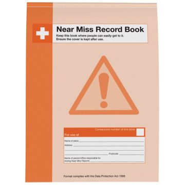 NEAR MISS RECORD BOOK - Orange