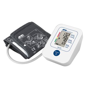 BLOOD PRESSURE MONITOR UPPERARM - White