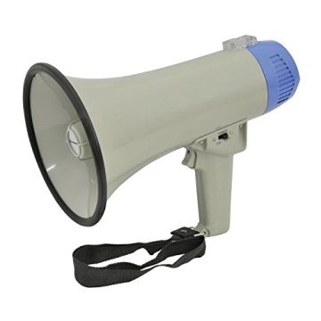 HANDHELD COMPACT MEGAPHONE 10W - Grey