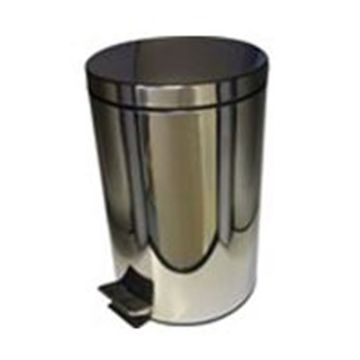 STAINLESS STEEL PEDAL BIN - Chrome