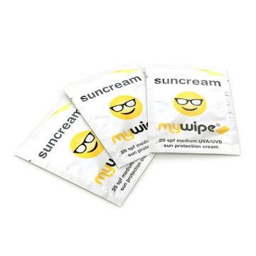 SUN CREAM SACHET FACTOR 25 SPF - White