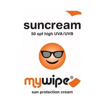 SUN CREAM SACHET FACTOR 50 SPF - White