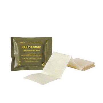 CELOX HAEMOSTATIC GAUZE Z-FOLD VERSION 5 FOOT - Cream