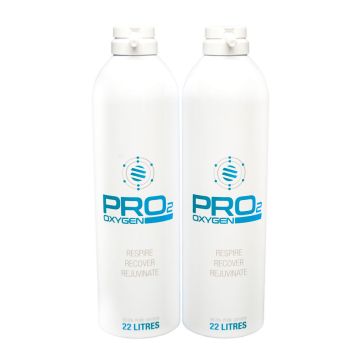 PRO2 OXYGEN REFILLS X 2 - White