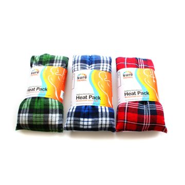 HEAT PACK TARTAN ASSORTED - Blue