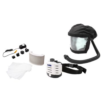 CONCEPT AIR FLIP UP VISOR KIT (P3) - Black/White