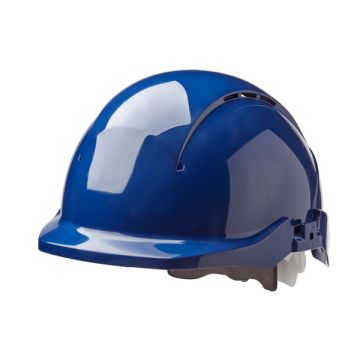 CONCEPT CORE REDUCED PEAK SAFETY HELMET BLUE - Blue