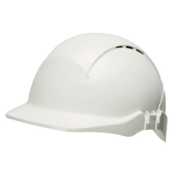 CONCEPT R/PEAK VENTED SAFETY HELMET WHITE - White