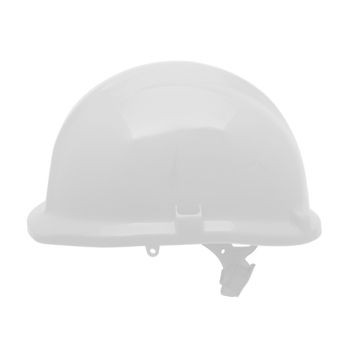 1125 REDUCED PEAK WHITE SLIP RATCHET HELMET - White