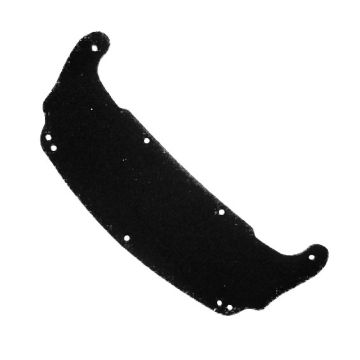 S31N BRUSHED NYLON SWEATBAND - Black